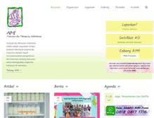 Tablet Screenshot of jatim.aimi-asi.org